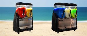 Different slush machines you can find at Groupe Protec
